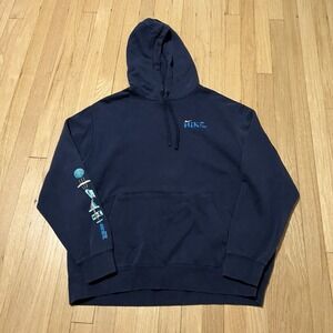 Nike Life On Mars Sweater Mens XL Obsidian Flo Streetwear Planets‎ Space Hoodie